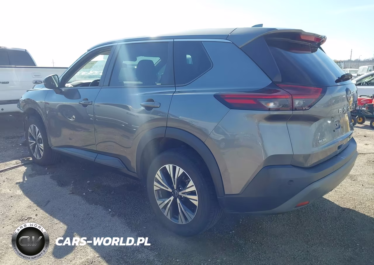 2022 Nissan Rogue Sv Fwd VIN:5N1BT3BAXNC700391 - 3