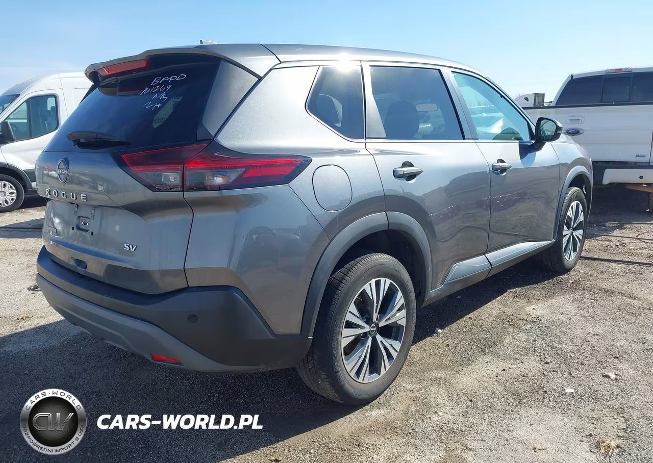 2022 Nissan Rogue Sv Fwd VIN:5N1BT3BAXNC700391 - 4