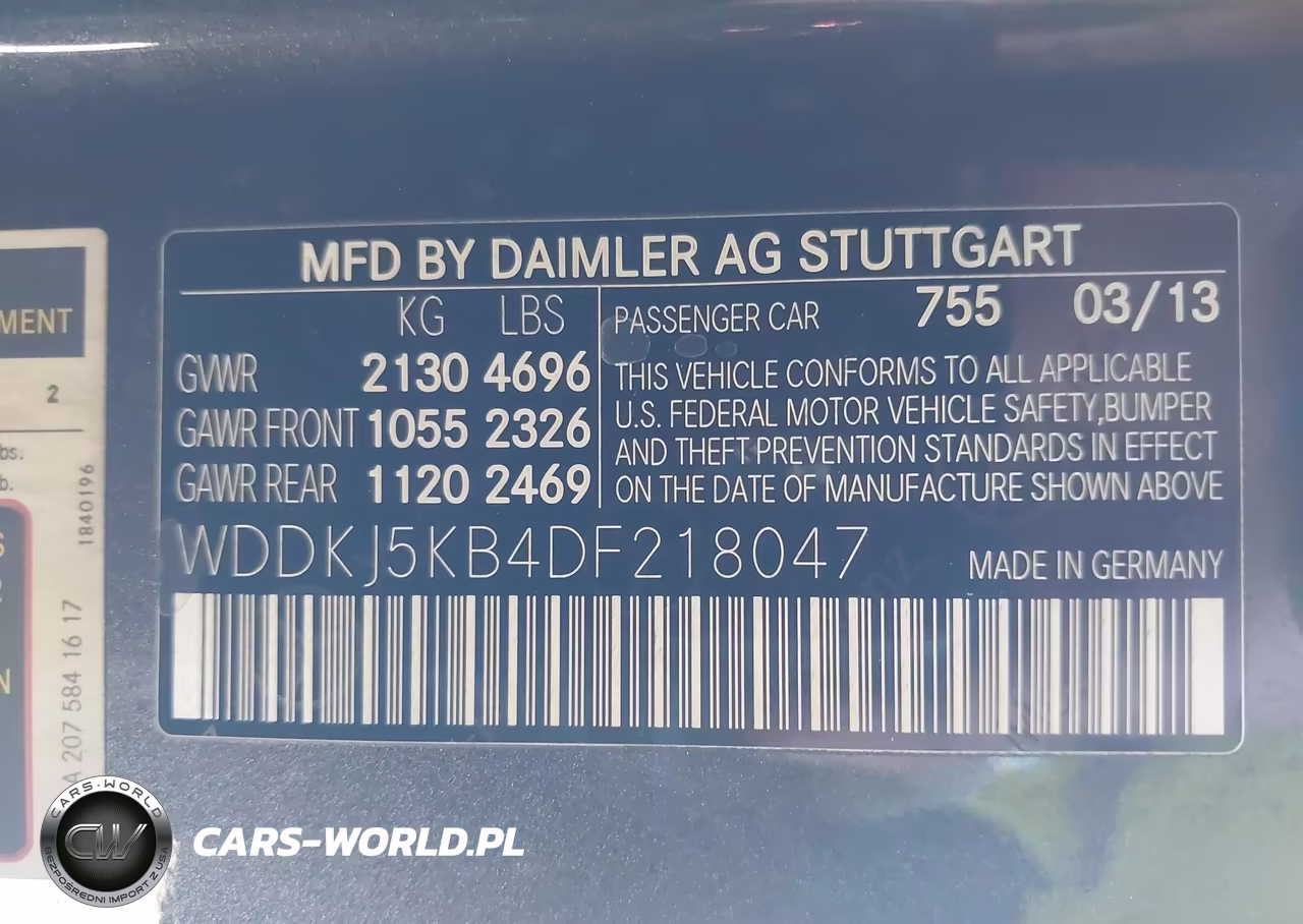 2013 Mercedes-Benz E 350 VIN:WDDKJ5KB4DF218047 - 9