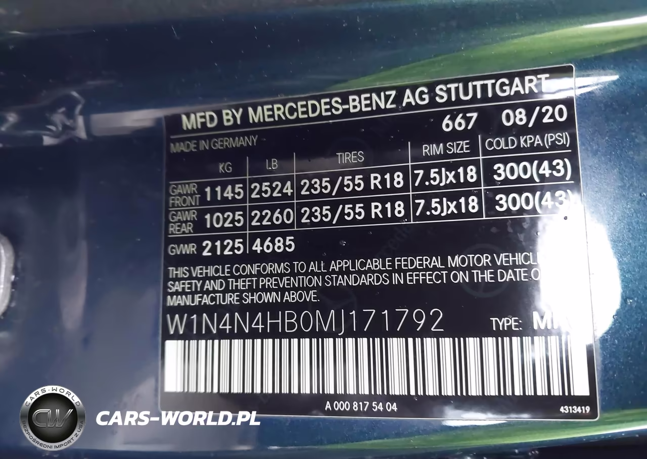 2021 Mercedes-Benz Gla 250 4Matic VIN:W1N4N4HB0MJ171792 - 9