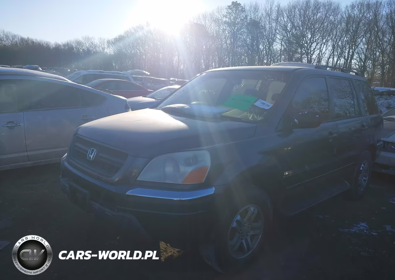2003 Honda Pilot Ex VIN:2HKYF18493H531834 - 2