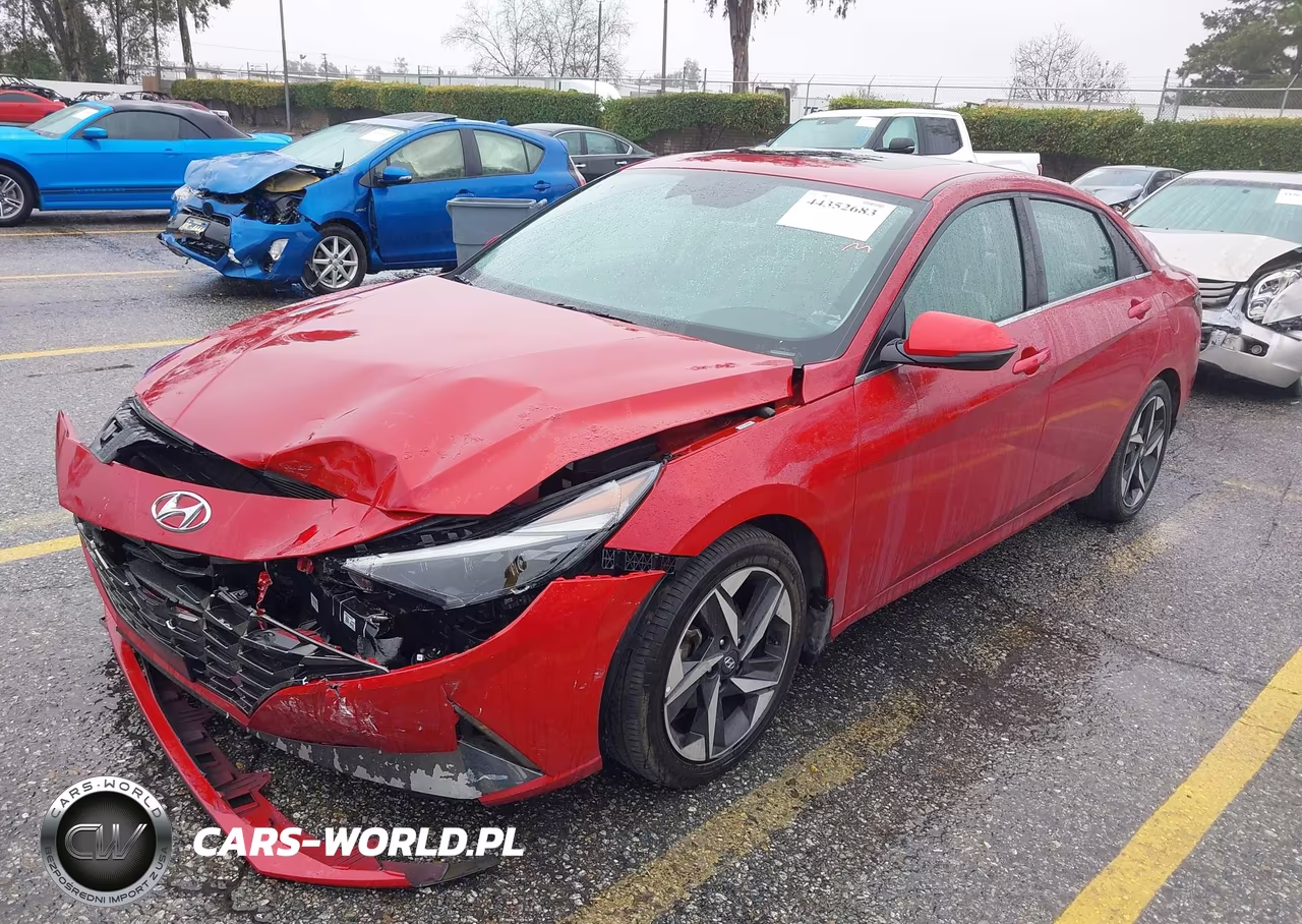2022 Hyundai Elantra Hybrid Limited VIN:KMHLN4AJ6NU020455 - 2
