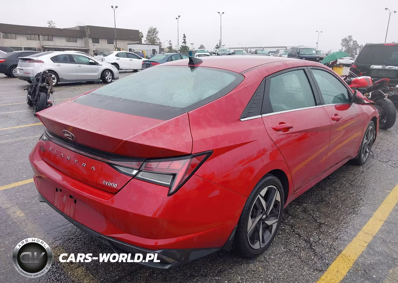 2022 Hyundai Elantra Hybrid Limited VIN:KMHLN4AJ6NU020455 - 4
