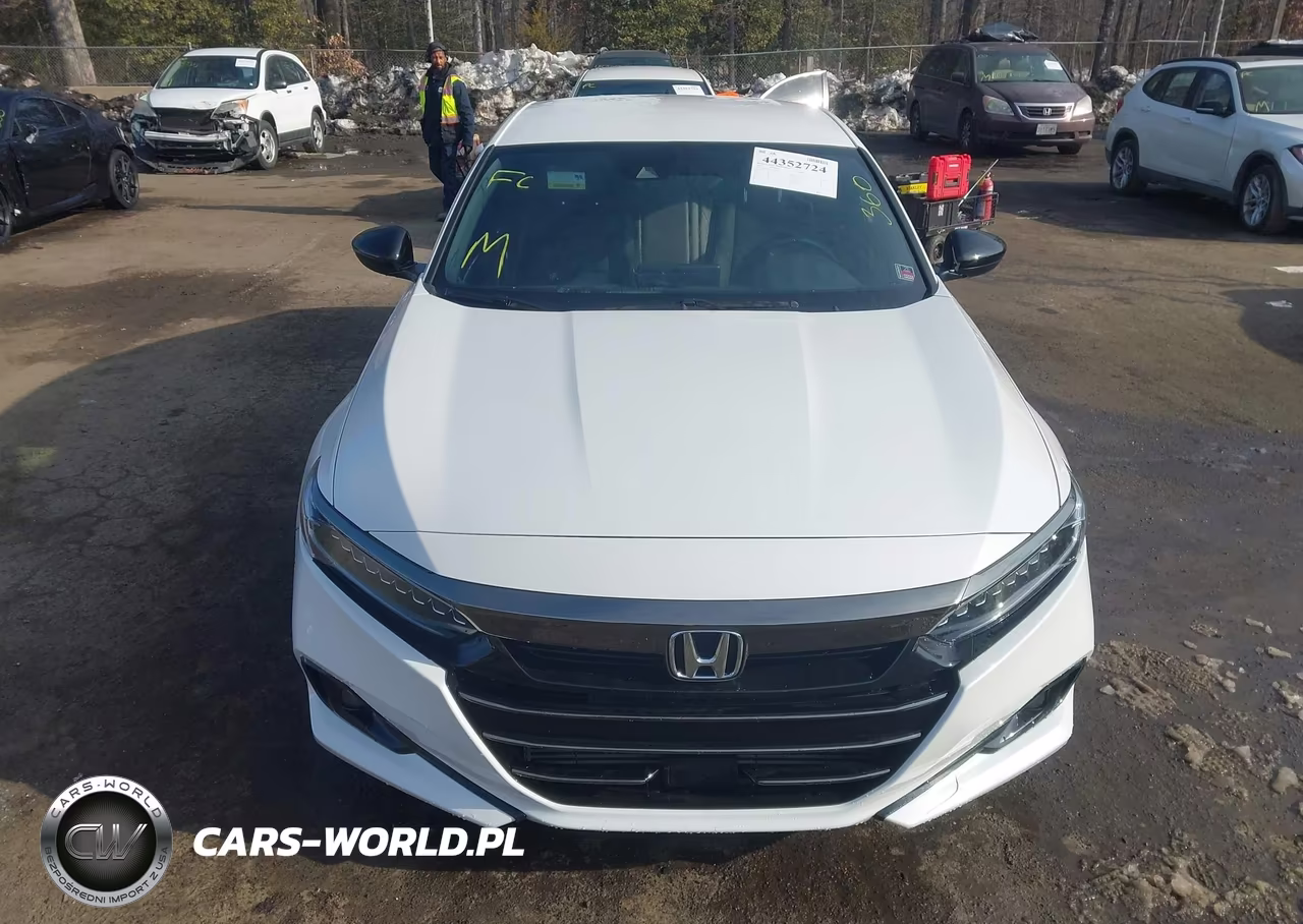 2022 Honda Accord Sport VIN:1HGCV1F39NA104026 - 12