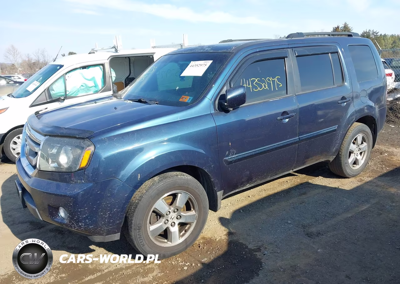 2009 Honda Pilot Ex-L VIN:5FNYF485X9B048791 - 2