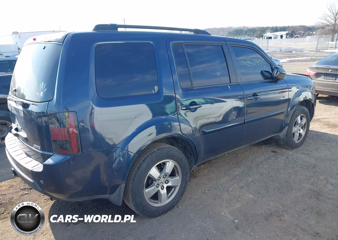2009 Honda Pilot Ex-L VIN:5FNYF485X9B048791 - 4