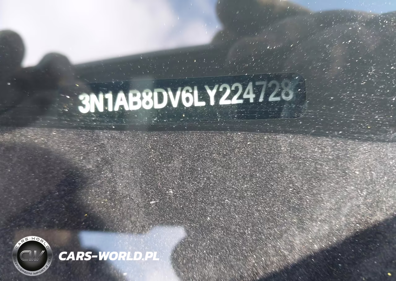 2020 Nissan Sentra Sr Xtronic Cvt VIN:3N1AB8DV6LY224728 - 9