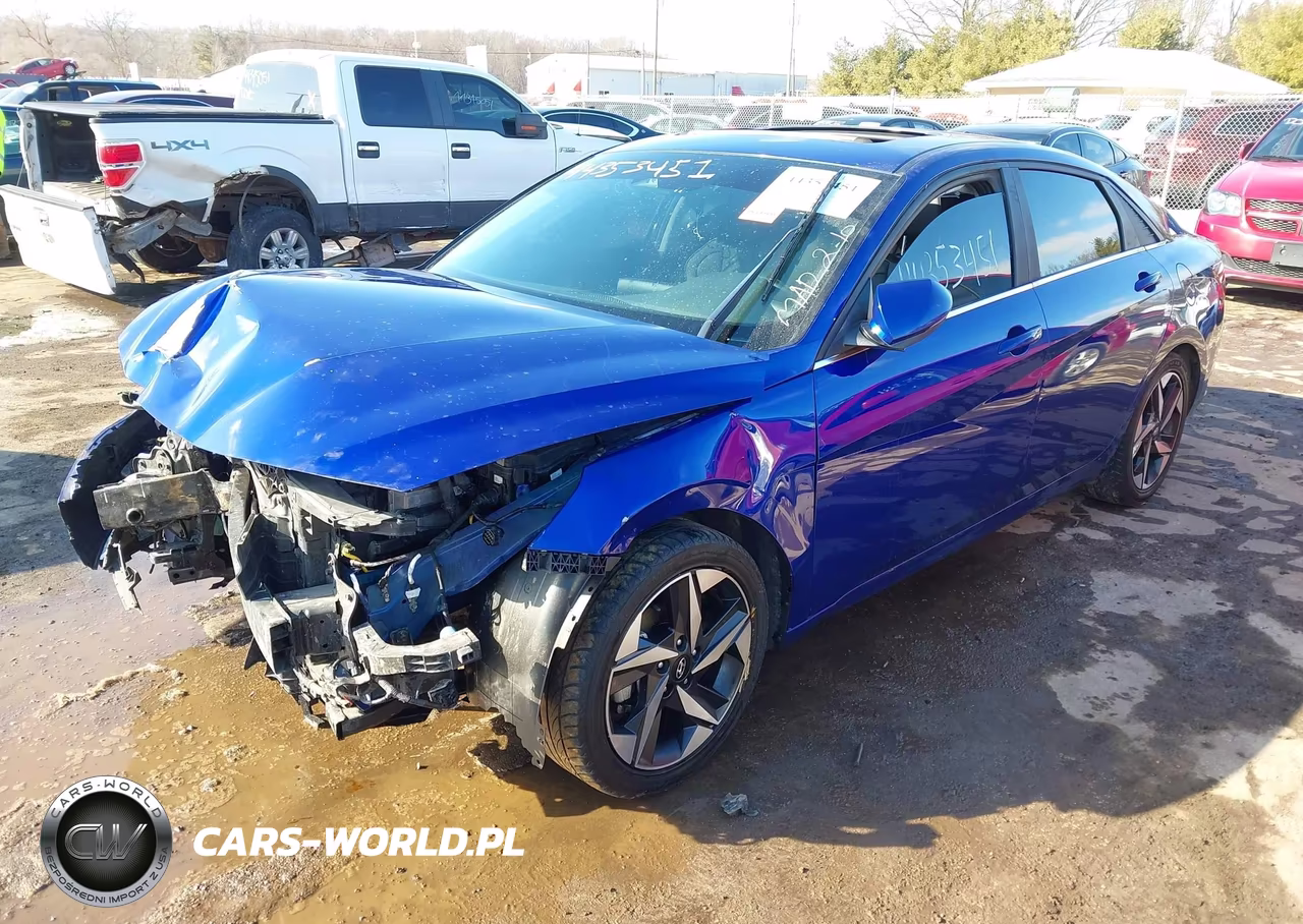 2023 Hyundai Elantra Limited VIN:KMHLP4AG1PU494007 - 2