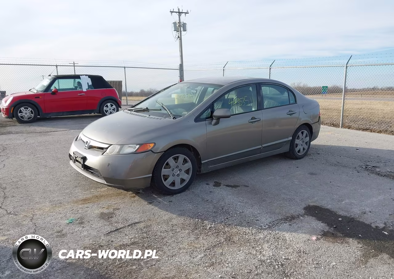 2006 Honda Civic Lx VIN:JHMFA15526S002491 - 2