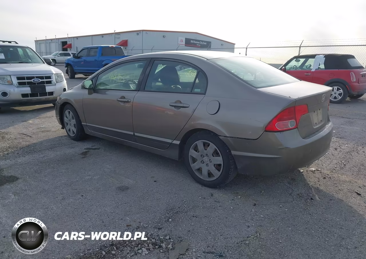 2006 Honda Civic Lx VIN:JHMFA15526S002491 - 3