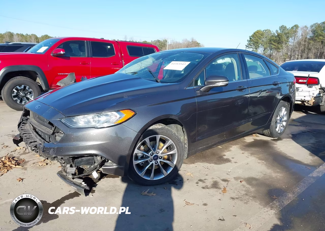 2017 Ford Fusion Se VIN:3FA6P0H75HR370174 - 2