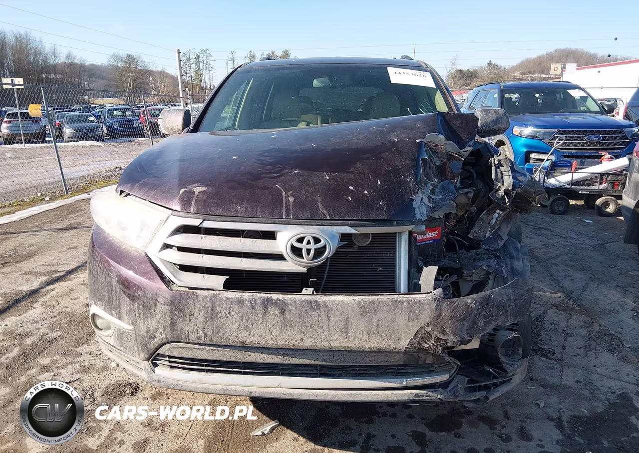 2013 Toyota Highlander Se V6 VIN:5TDBK3EH6DS250431 - 11