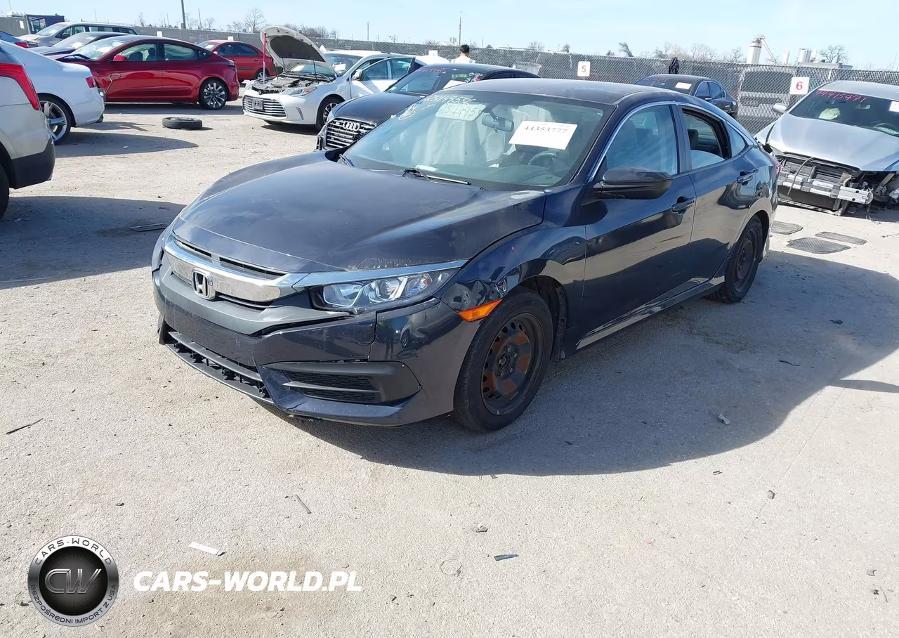 2016 Honda Civic Lx VIN:19XFC2F54GE068724 - 2