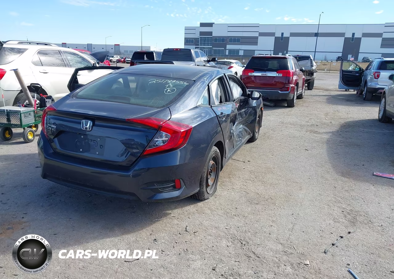 2016 Honda Civic Lx VIN:19XFC2F54GE068724 - 4