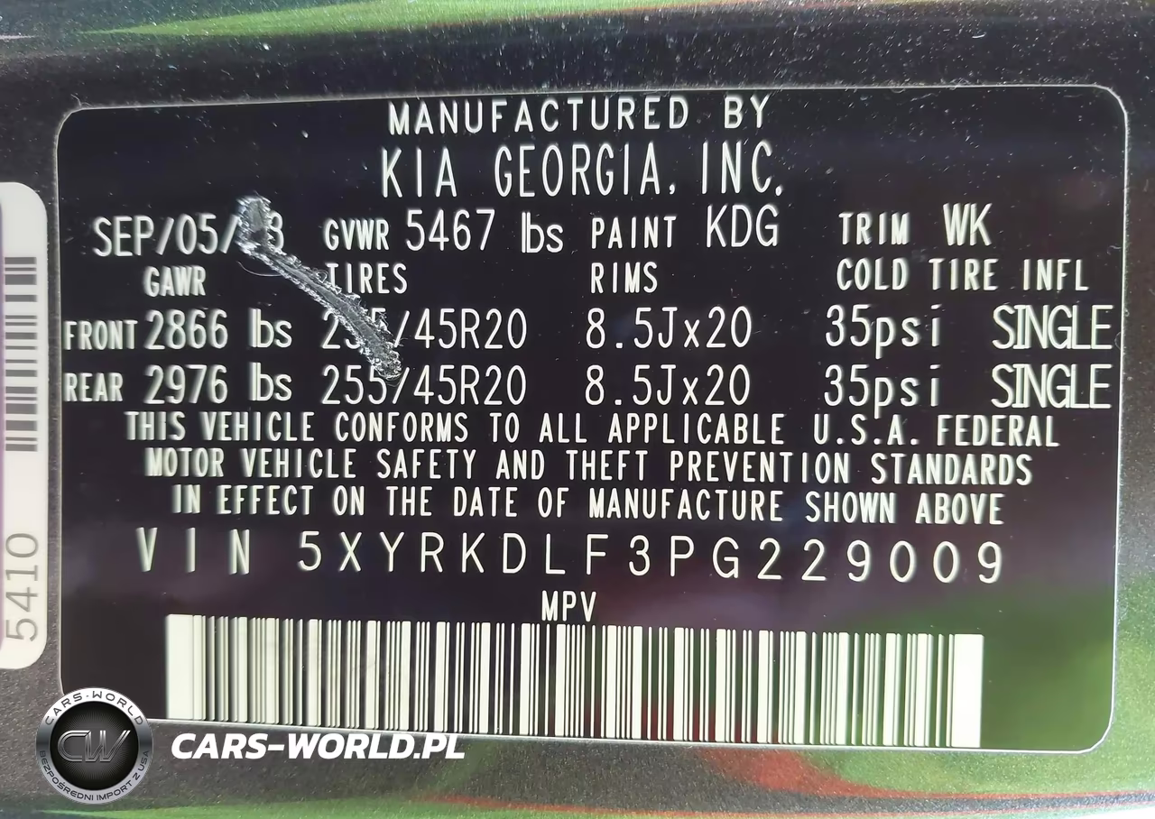 2023 Kia Sorento Sx Prestige VIN:5XYRKDLF3PG229009 - 9
