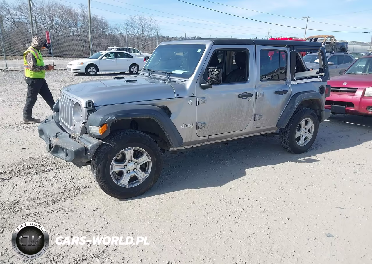 2020 Jeep Wrangler Unlimited Sport S 4X4 VIN:1C4HJXDN6LW272357 - 2