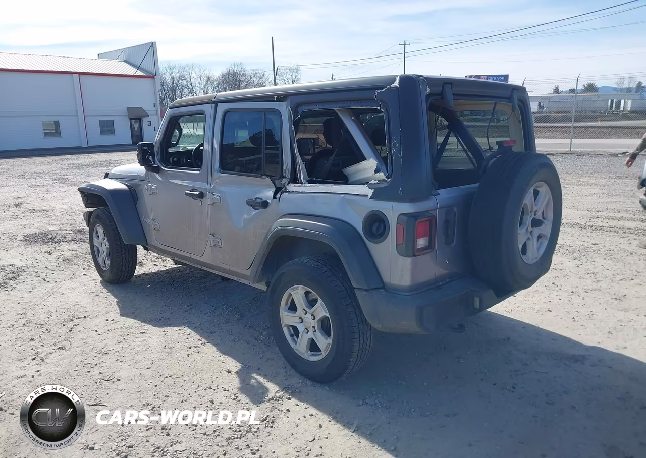2020 Jeep Wrangler Unlimited Sport S 4X4 VIN:1C4HJXDN6LW272357 - 3