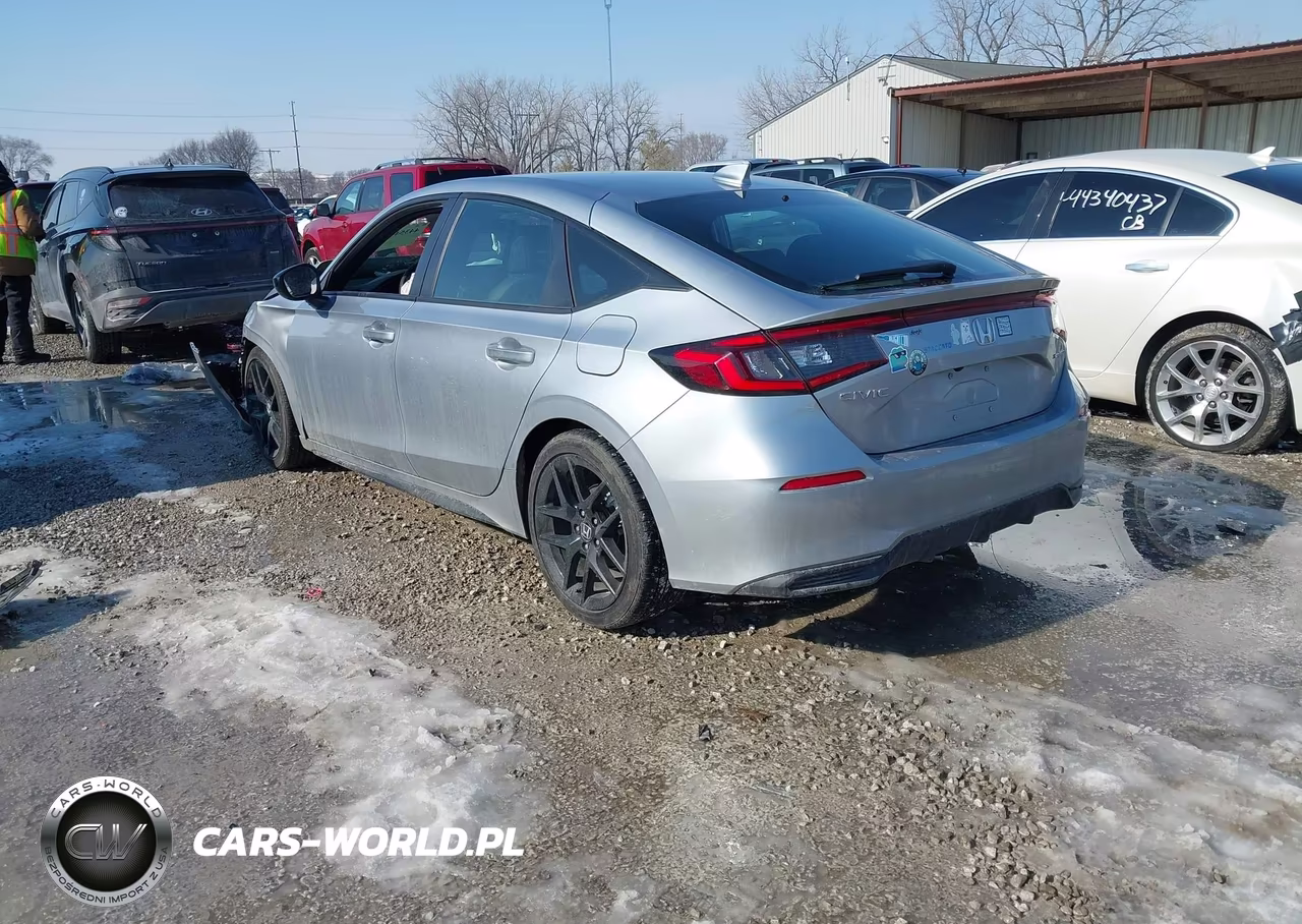 2025 Honda Civic Sedan Sport VIN:19XFL2H80SE029869 - 3