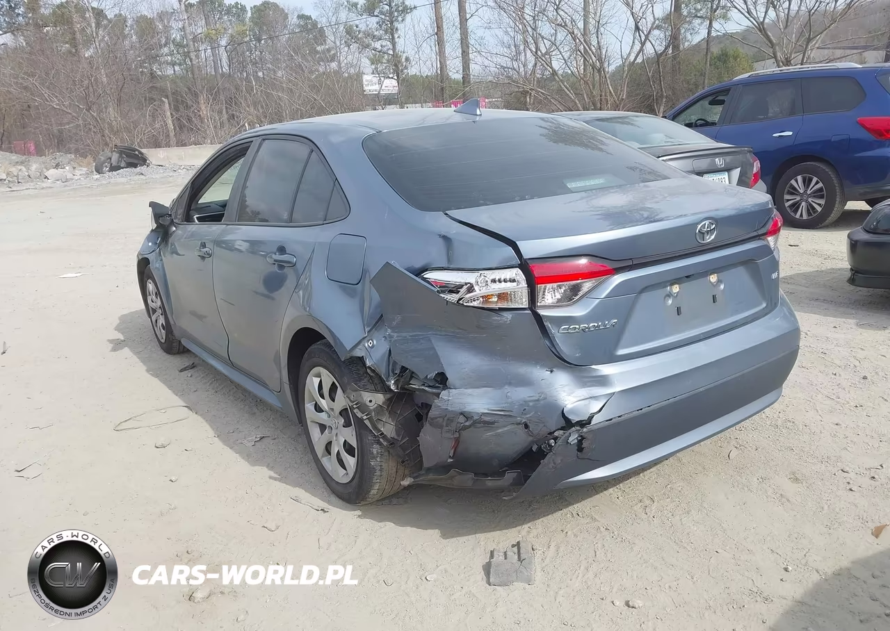 2021 Toyota Corolla Le VIN:5YFEPMAEXMP267256 - 3