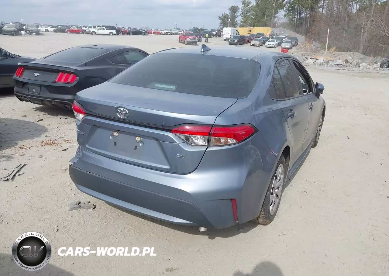 2021 Toyota Corolla Le VIN:5YFEPMAEXMP267256 - 4