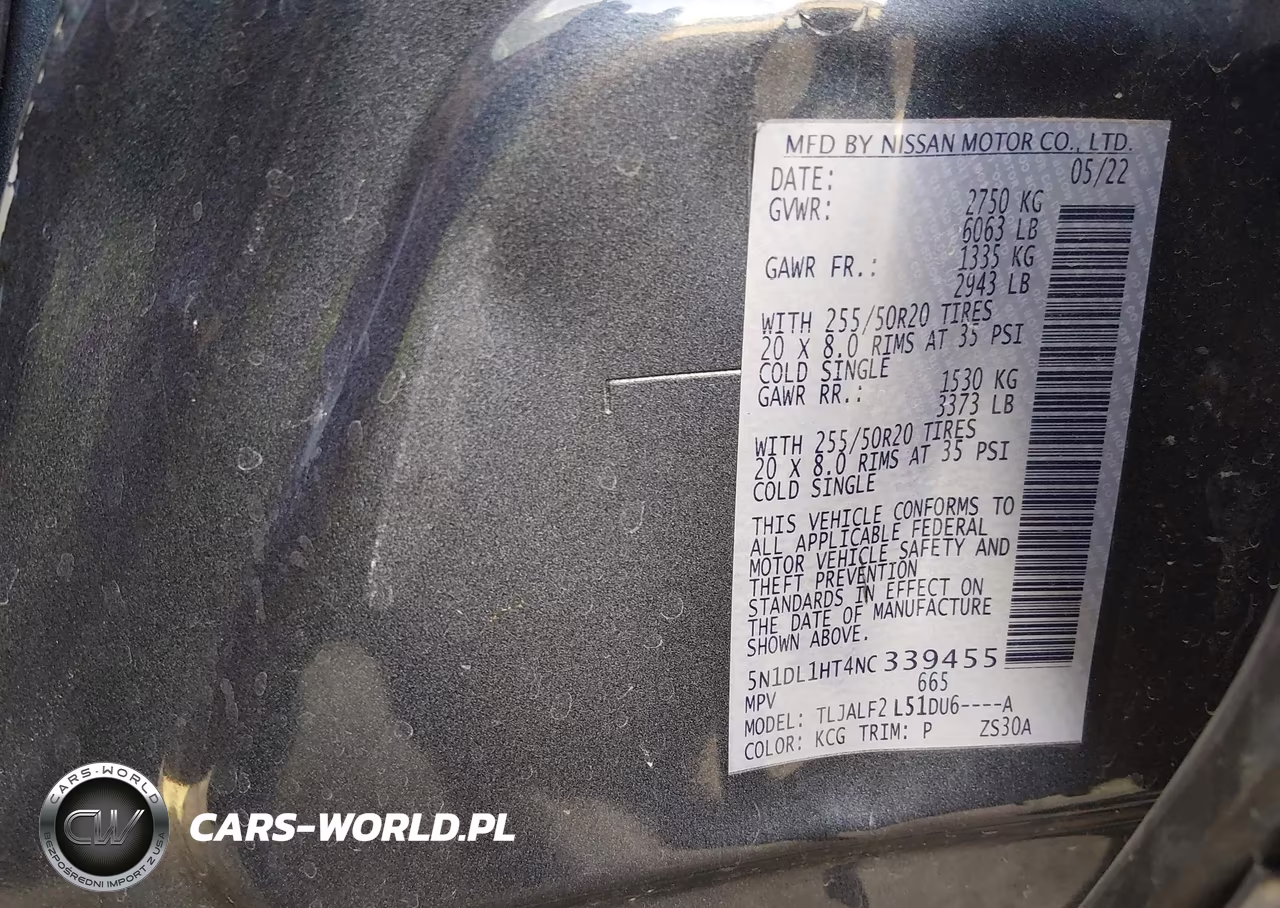 2022 Infiniti Qx60 Autograph VIN:5N1DL1HT4NC339455 - 9