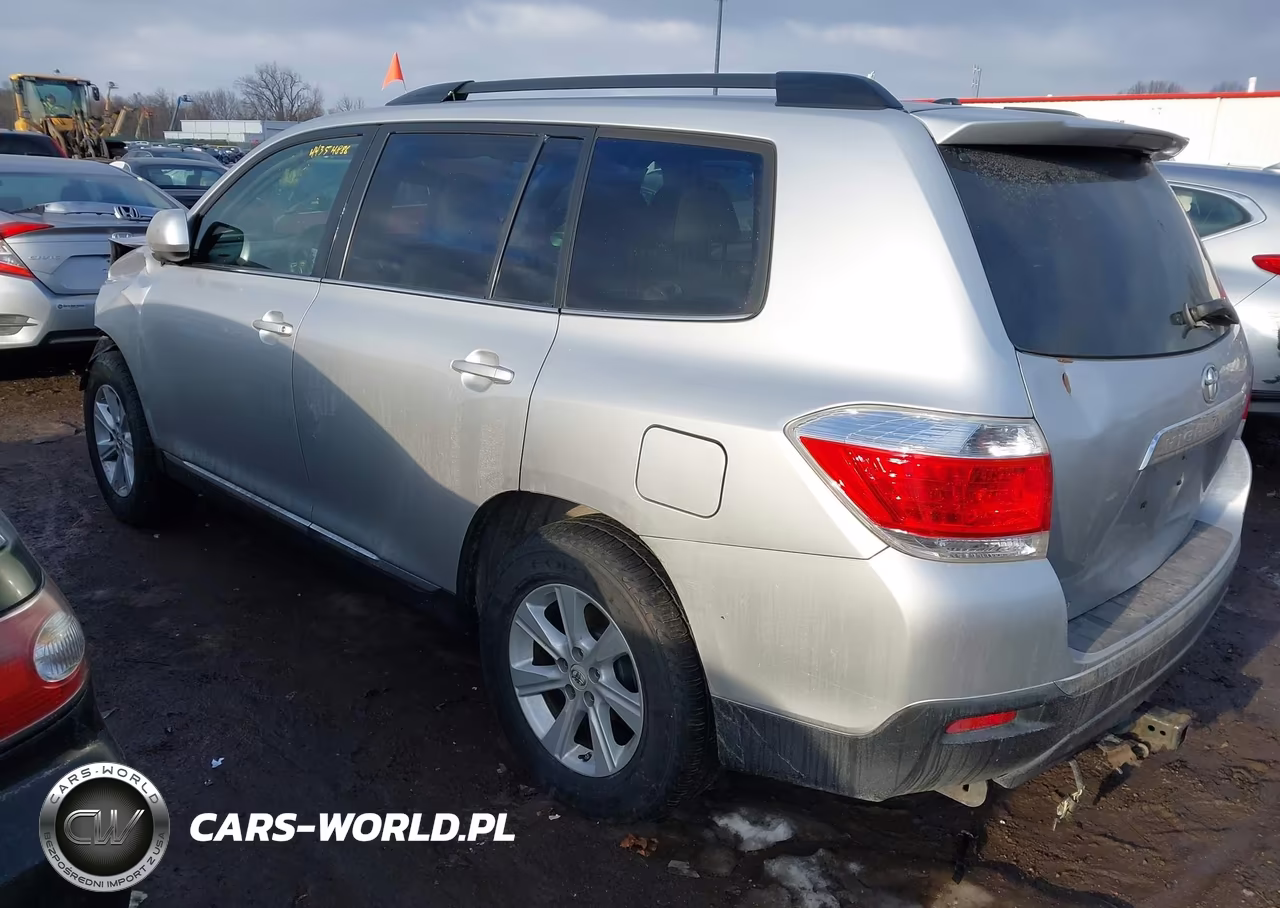 2012 Toyota Highlander Se V6 VIN:5TDBK3EH2CS115509 - 3