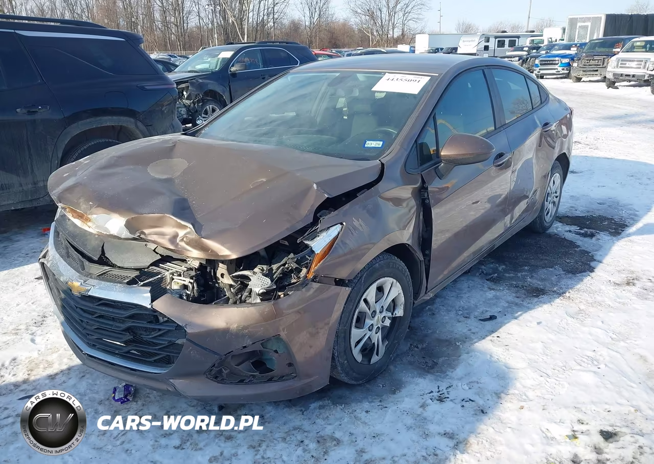 2019 Chevrolet Cruze Ls VIN:1G1BC5SM5K7122790 - 2