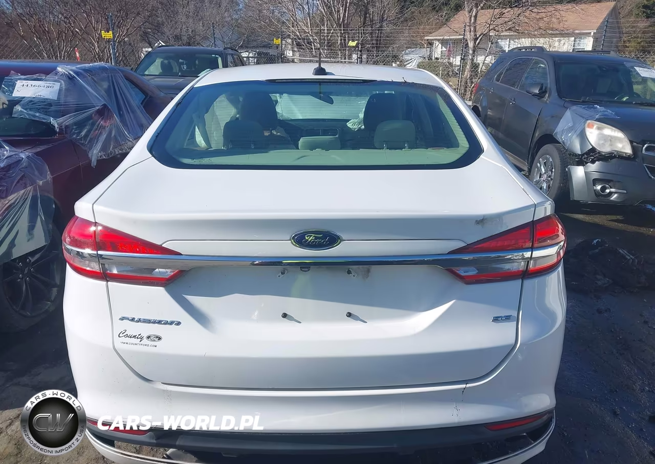2017 Ford Fusion Se VIN:3FA6P0H74HR198641 - 16