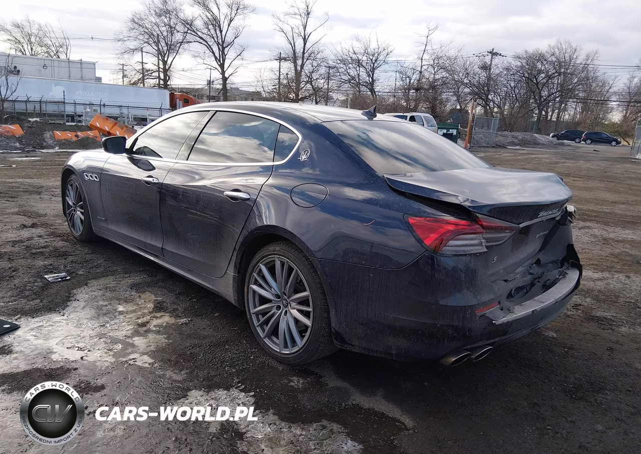 2021 Maserati Quattroporte S Granlusso VIN:ZAM56YPL2M1376150 - 3