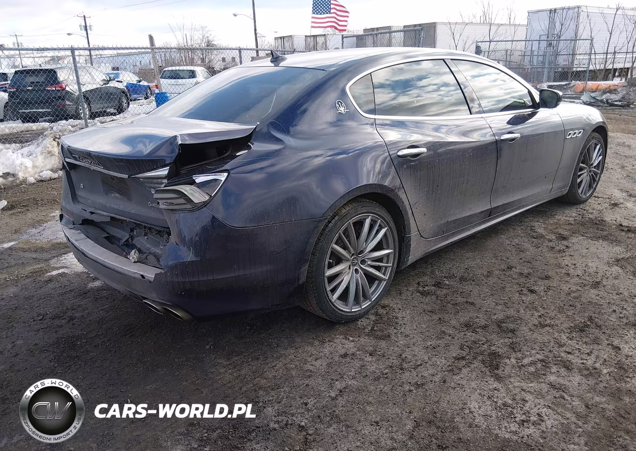 2021 Maserati Quattroporte S Granlusso VIN:ZAM56YPL2M1376150 - 4