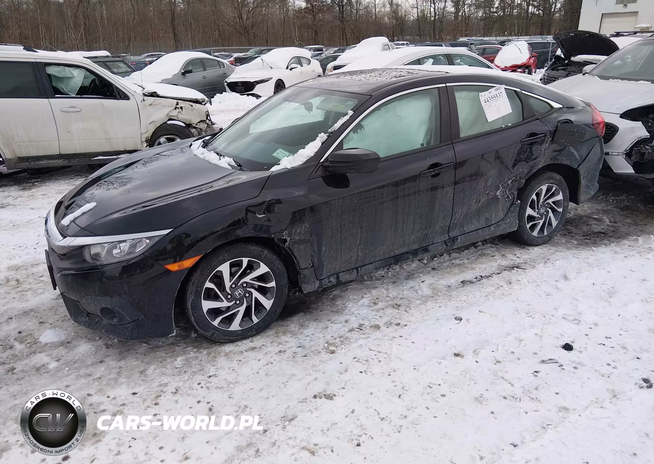2018 Honda Civic Ex VIN:2HGFC2F8XJH525754 - 2