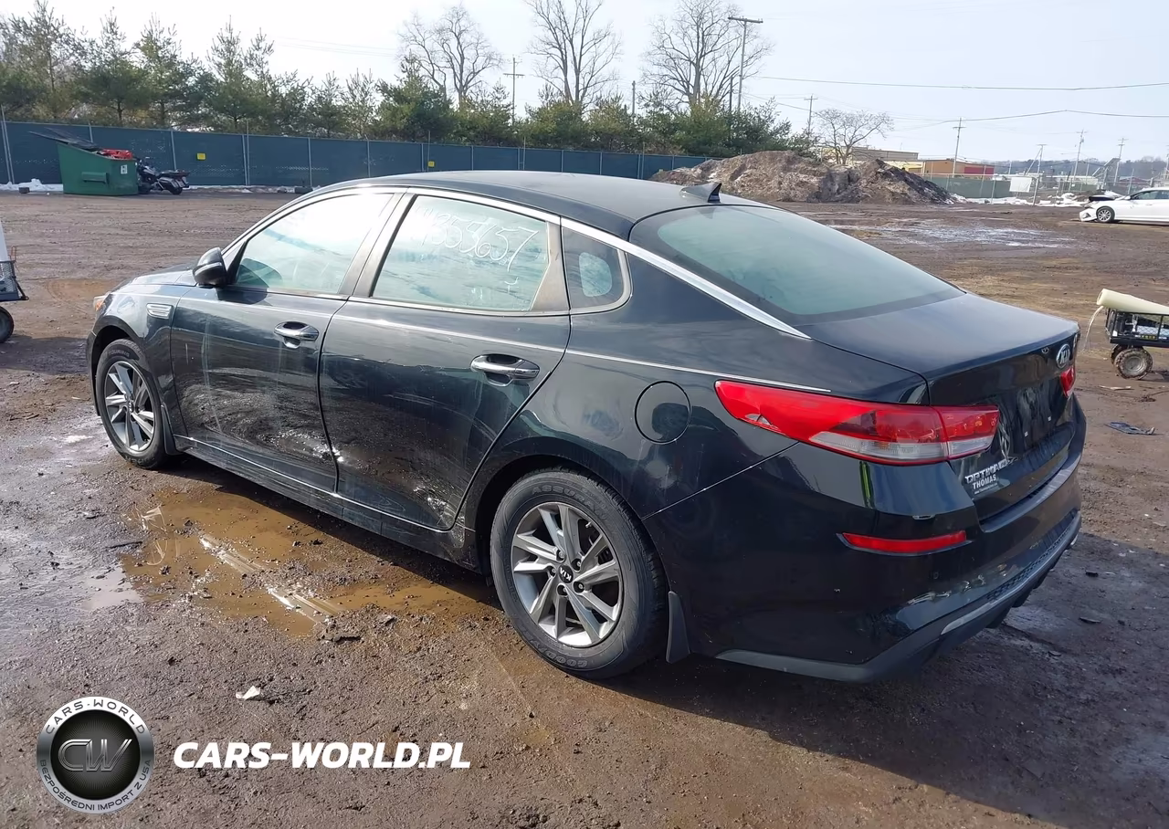 2019 Kia Optima Lx VIN:5XXGT4L37KG316385 - 3