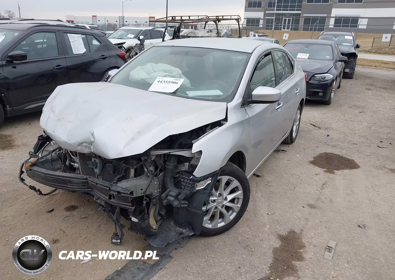 2019 Nissan Sentra Sv VIN:3N1AB7AP0KY317176 - 2