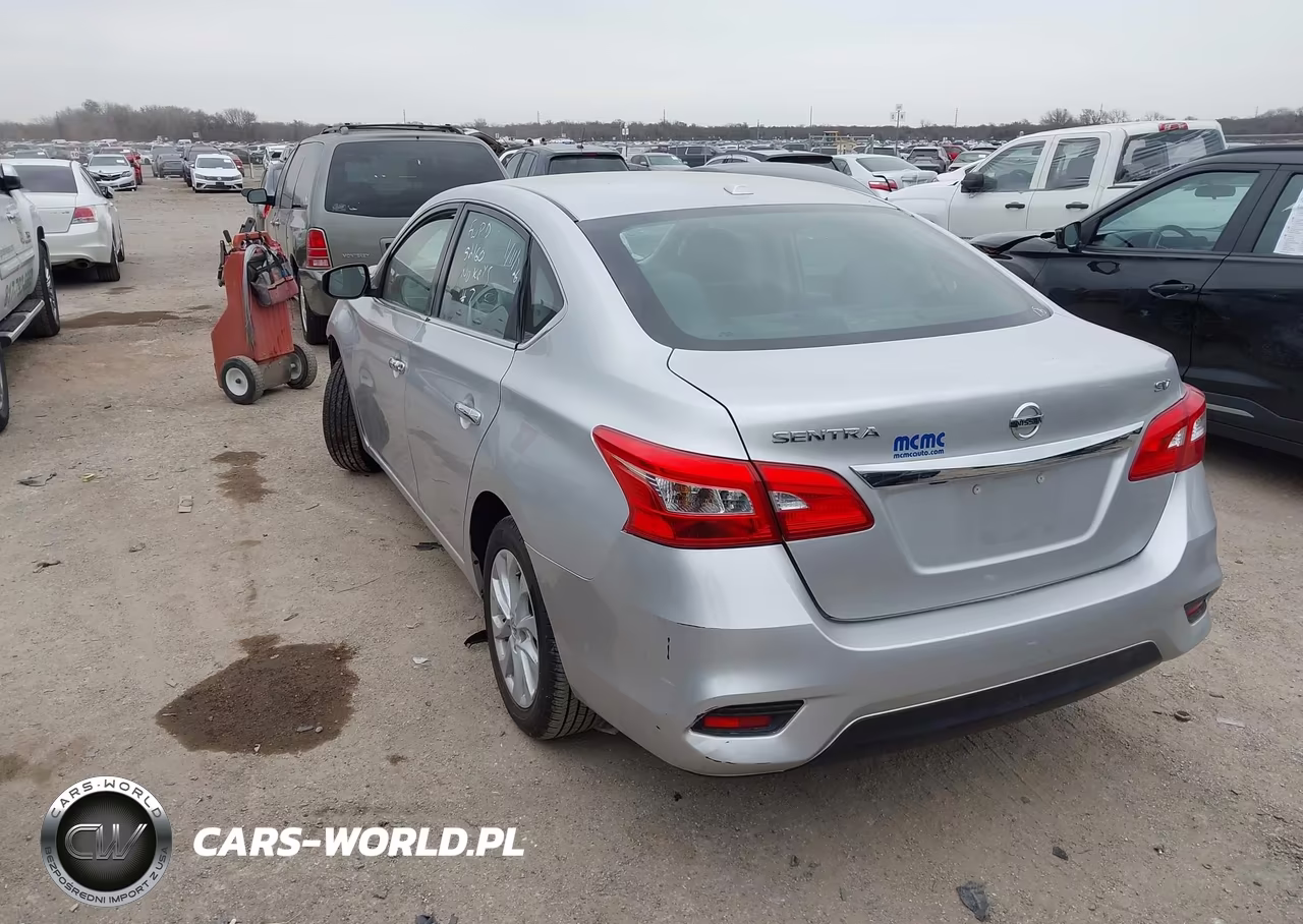 2019 Nissan Sentra Sv VIN:3N1AB7AP0KY317176 - 3