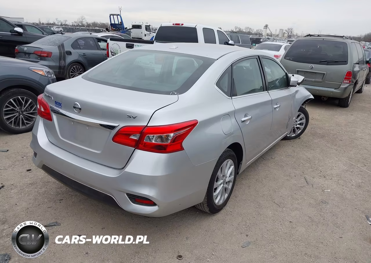 2019 Nissan Sentra Sv VIN:3N1AB7AP0KY317176 - 4