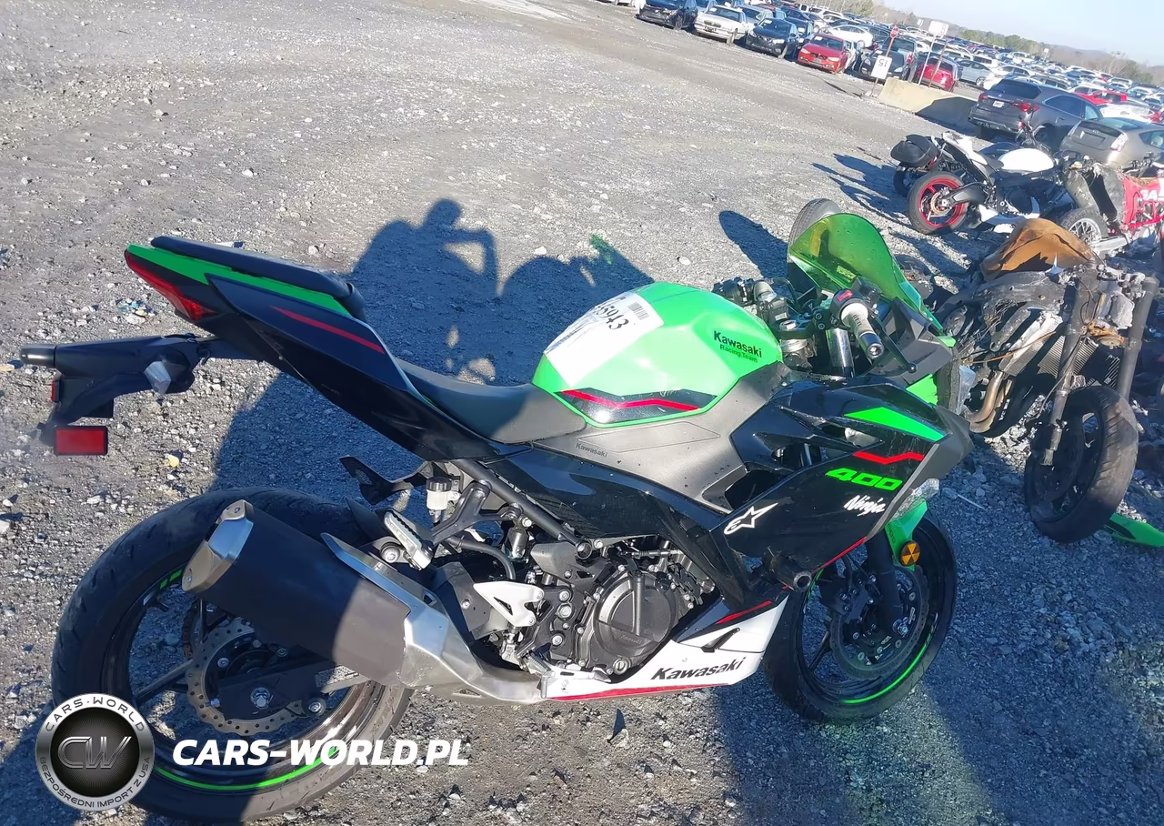 2022 Kawasaki Ex400 VIN:JKAEXKG15NDAF4477 - 12