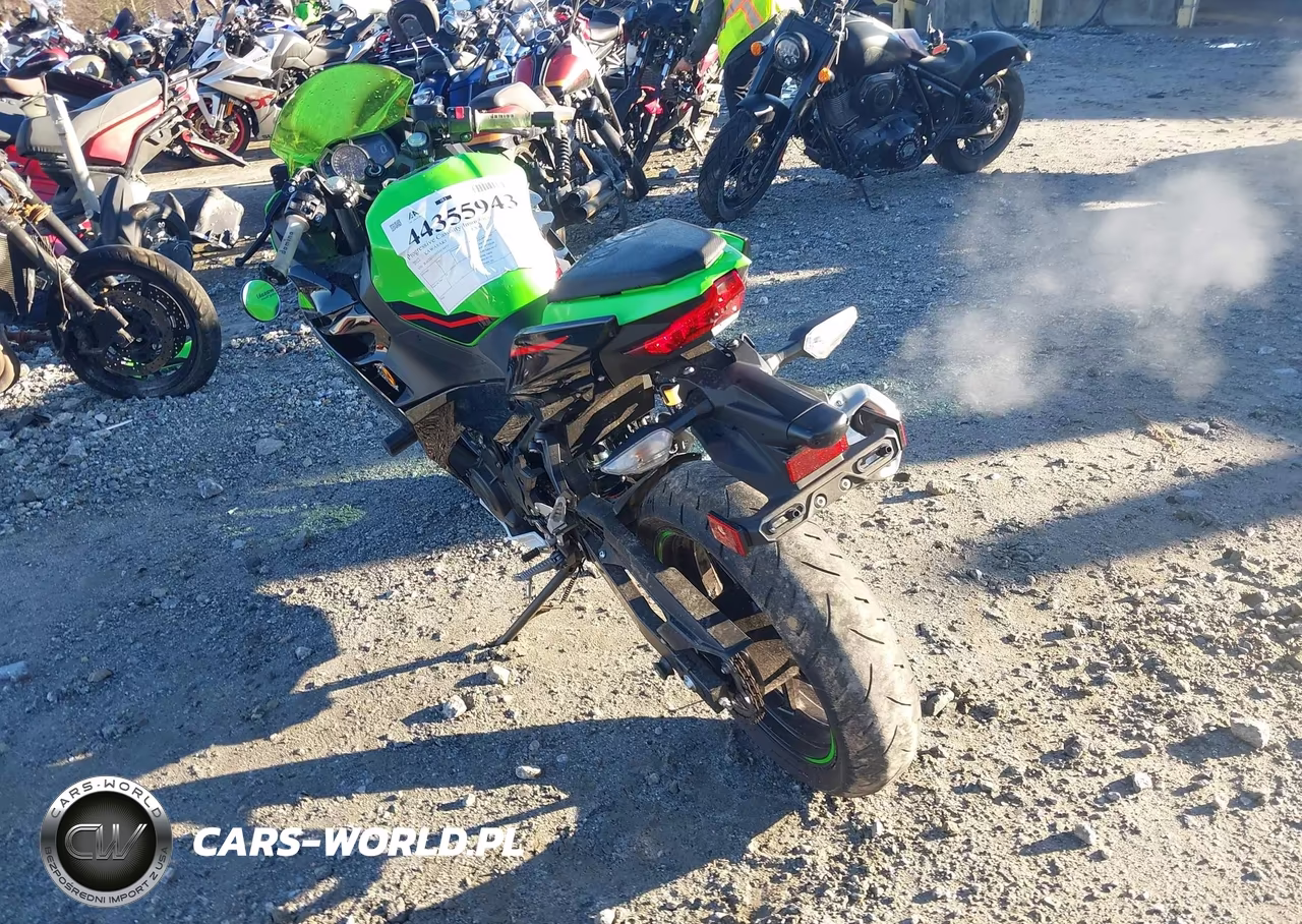 2022 Kawasaki Ex400 VIN:JKAEXKG15NDAF4477 - 3