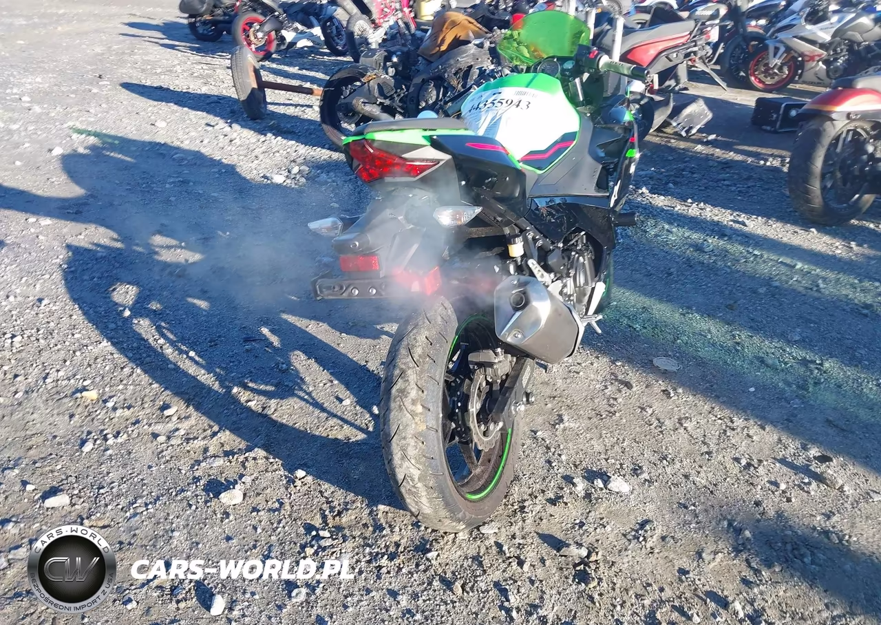 2022 Kawasaki Ex400 VIN:JKAEXKG15NDAF4477 - 4
