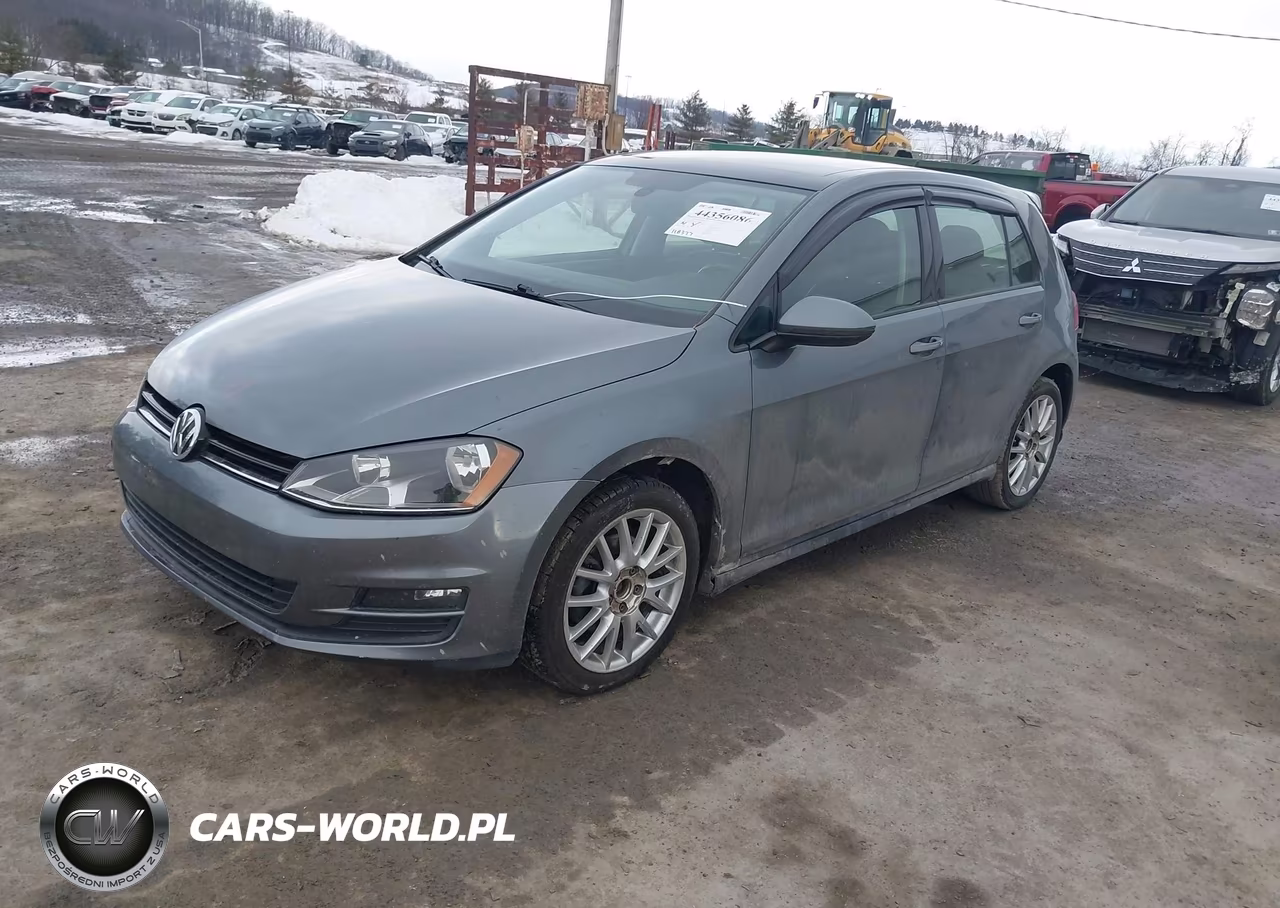 2015 Volkswagen Golf Tsi Se 4-Door VIN:3VW217AU0FM004830 - 2