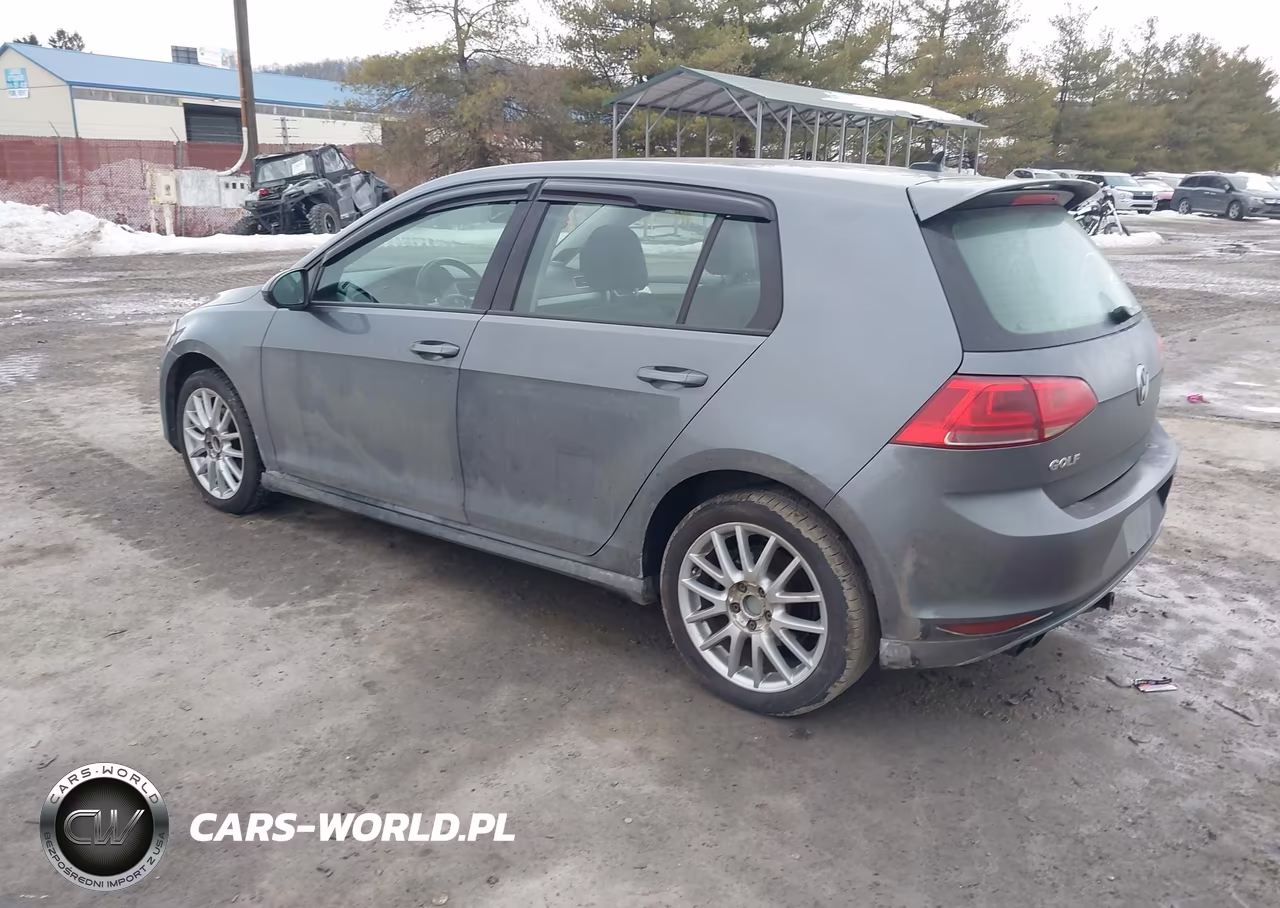 2015 Volkswagen Golf Tsi Se 4-Door VIN:3VW217AU0FM004830 - 3