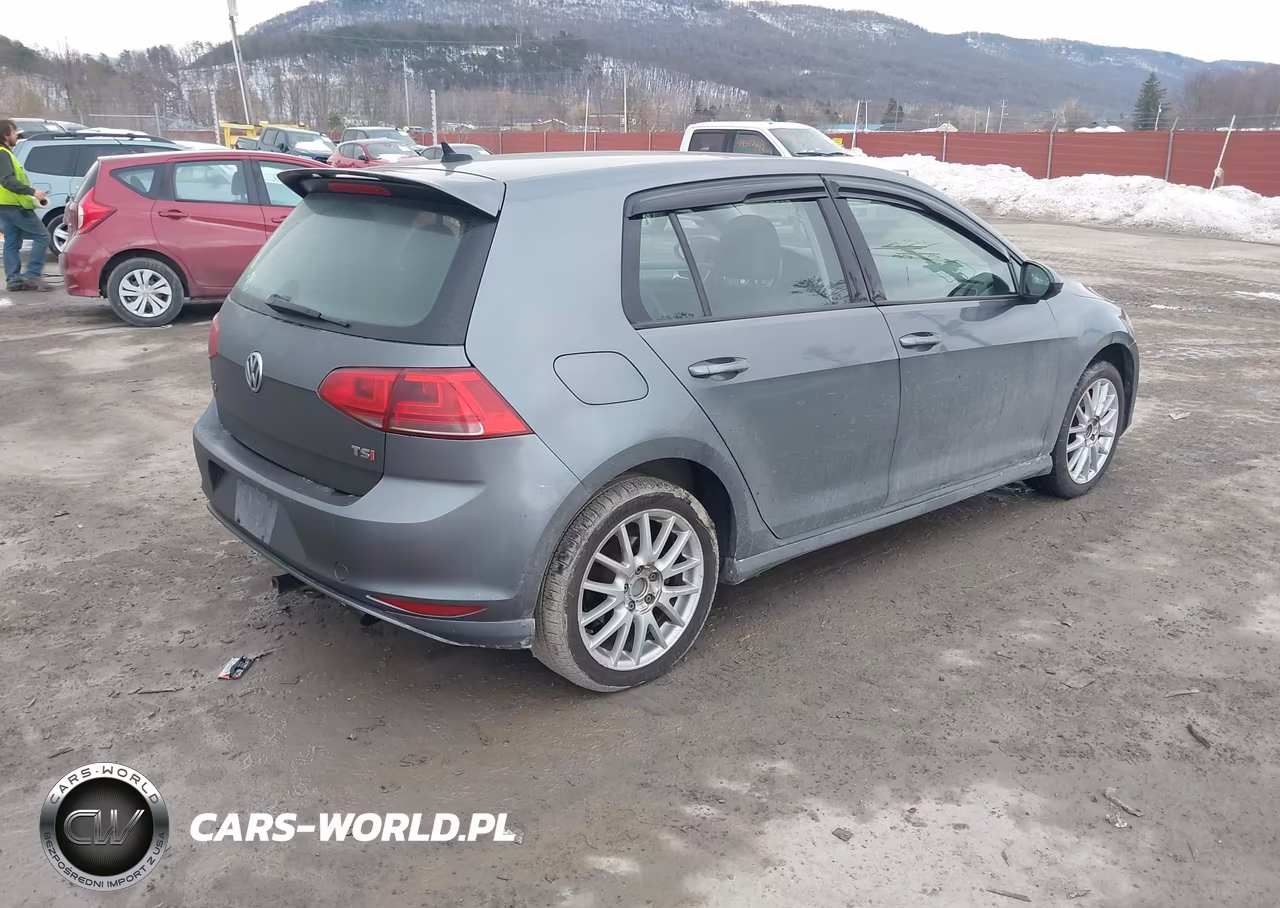 2015 Volkswagen Golf Tsi Se 4-Door VIN:3VW217AU0FM004830 - 4