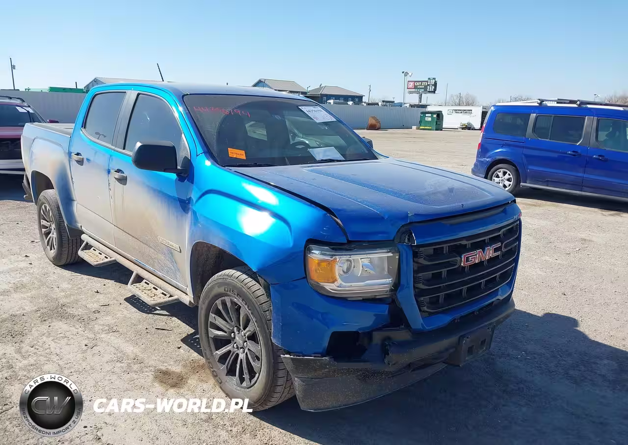 2021 GMC Canyon 2Wd Short Box Elevation Standard