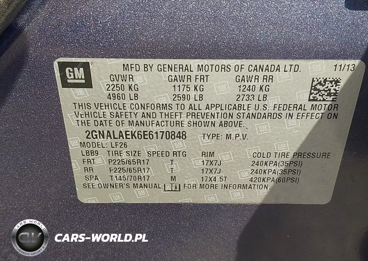 2014 Chevrolet Equinox Ls VIN:2GNALAEK6E6170848 - 9