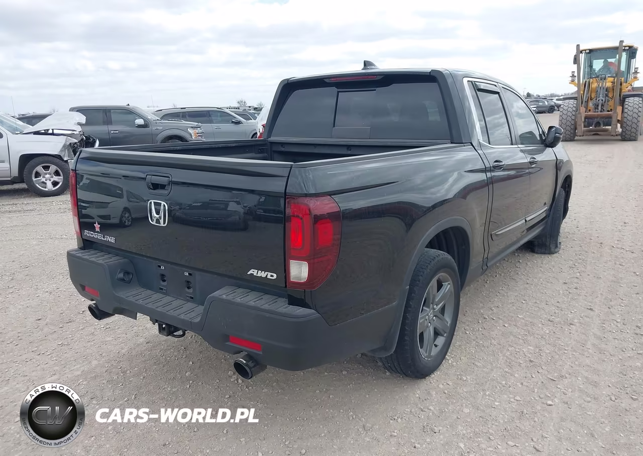 2023 Honda Ridgeline Rtl VIN:5FPYK3F54PB038111 - 4