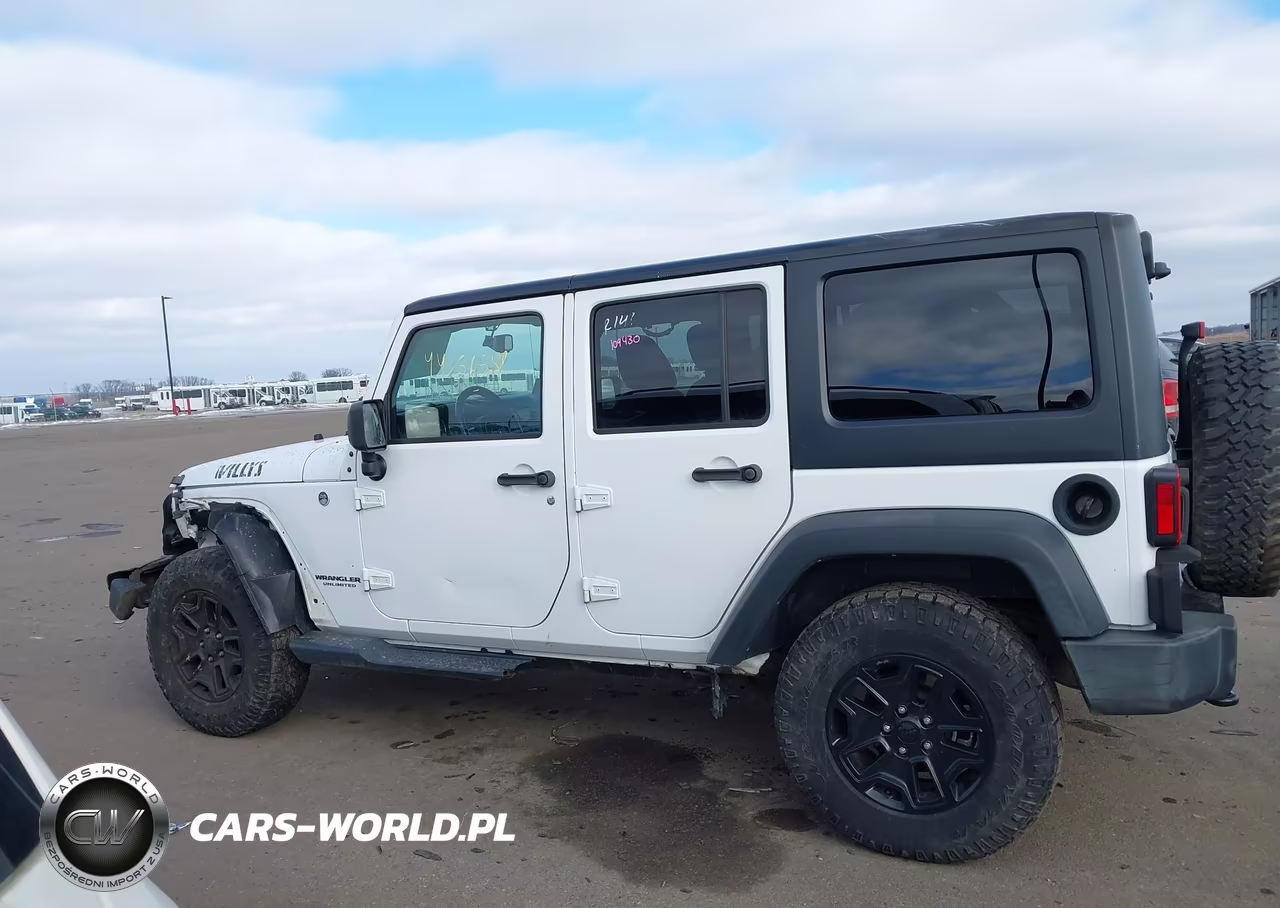 2017 Jeep Wrangler Unlimited Willy Wheeler 4X4 VIN:1C4BJWDG5HL664627 - 14