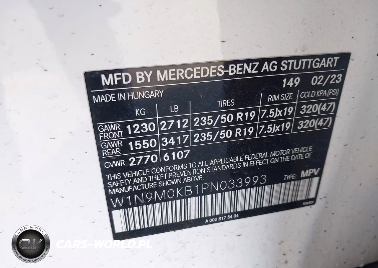 2023 Mercedes-Benz Eqb 300 Suv 4Matic VIN:W1N9M0KB1PN033993 - 9