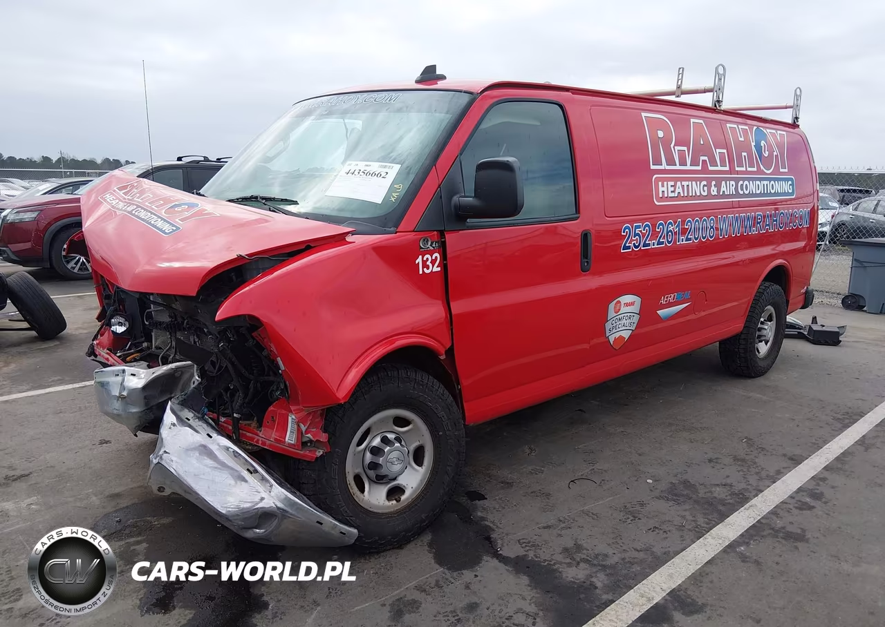 2018 Chevrolet Express 3500 Work Van VIN:1GCZGHFG2J1199828 - 2