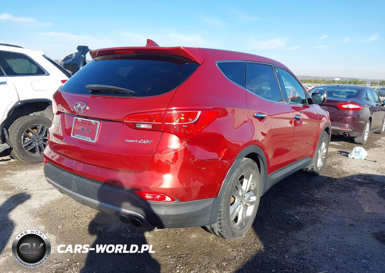 2013 Hyundai Santa Fe Sport 2.0T VIN:5XYZW3LA9DG004723 - 4