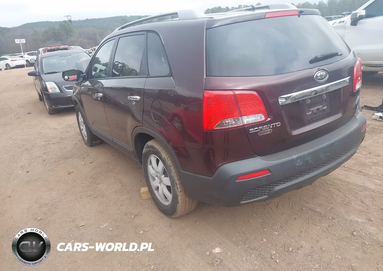 2012 Kia Sorento Lx VIN:5XYKT3A64CG308338 - 3