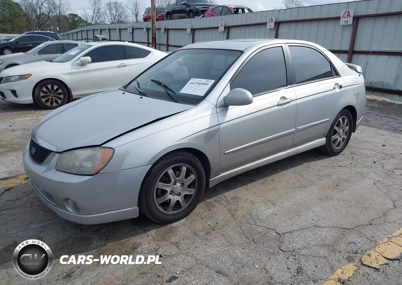2006 Kia Spectra Ex-Lx-Sx VIN:KNAFE121165352231 - 2